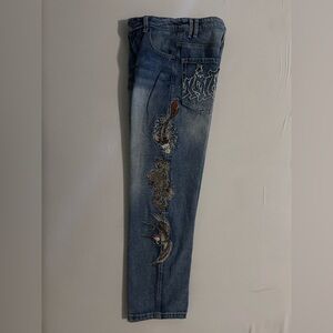 Ninth Hall Embroidered Jeans